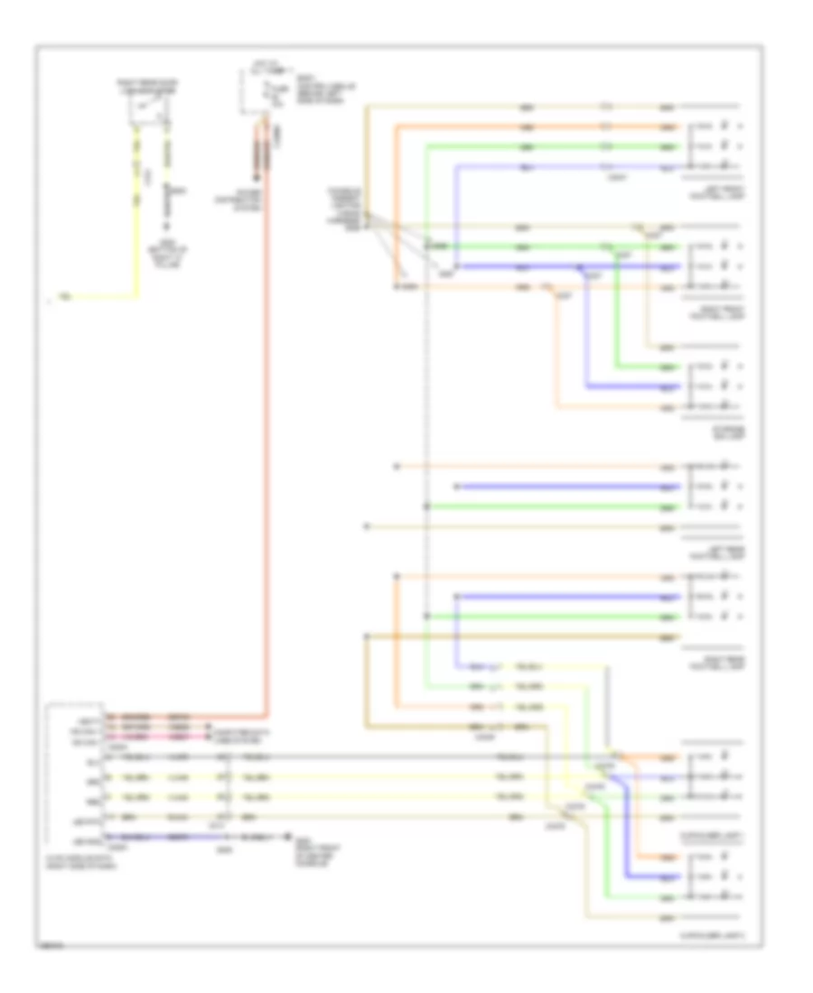 Courtesy Lamps Wiring Diagram 3 of 3 for Ford Flex Limited 2013