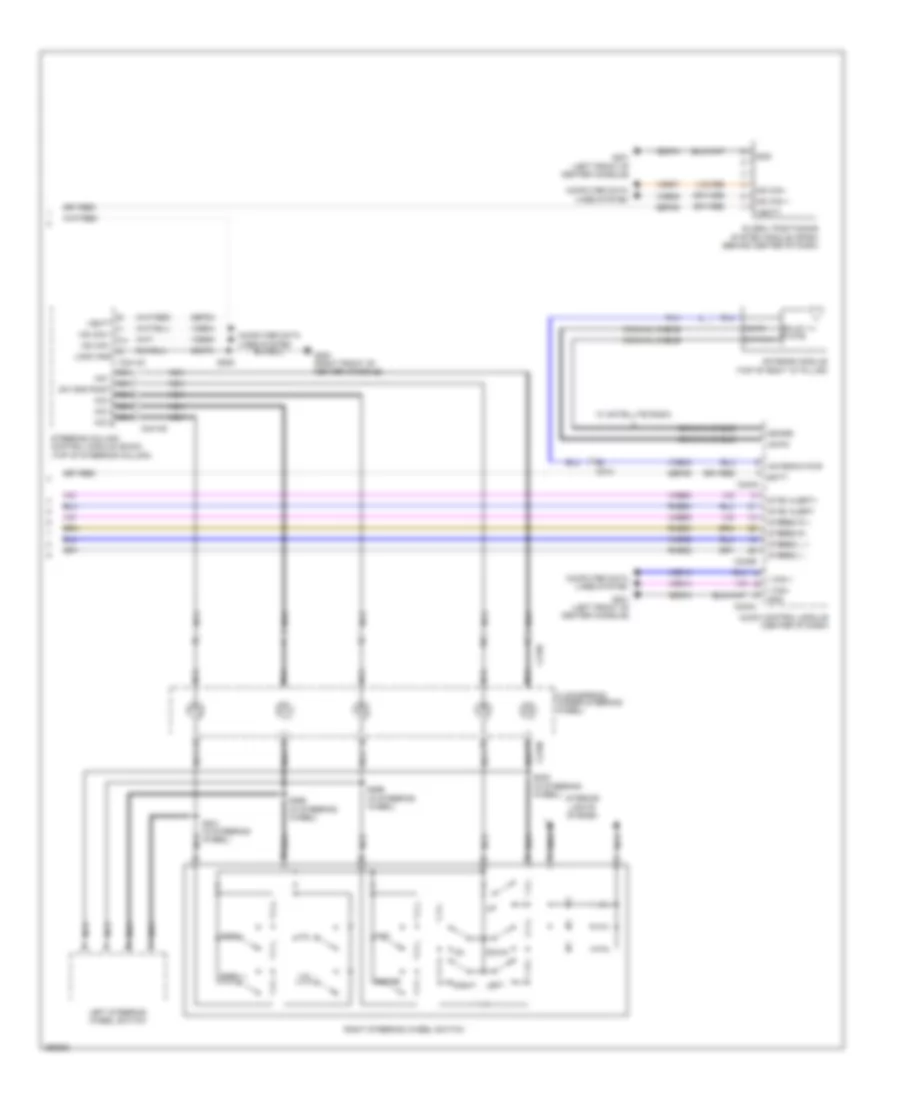 SYNC Radio Wiring Diagram, with SYNC GEN 1 (2 of 2) for Ford Flex Limited 2013