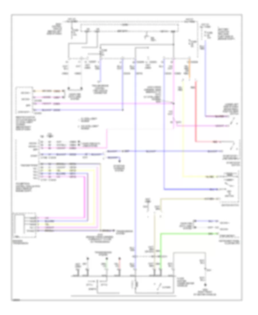 Shift Interlock Wiring Diagram for Ford Flex Limited 2013