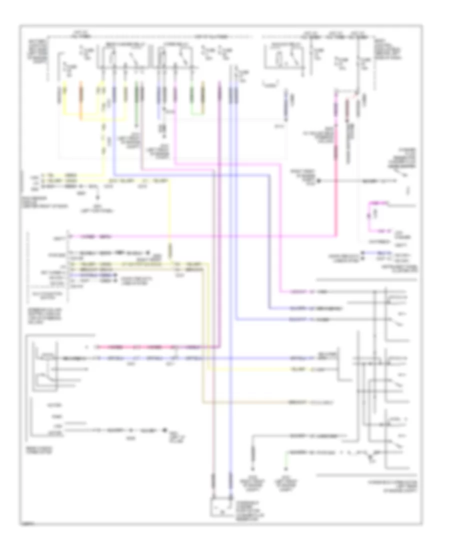 WiperWasher Wiring Diagram for Ford Flex Limited 2013