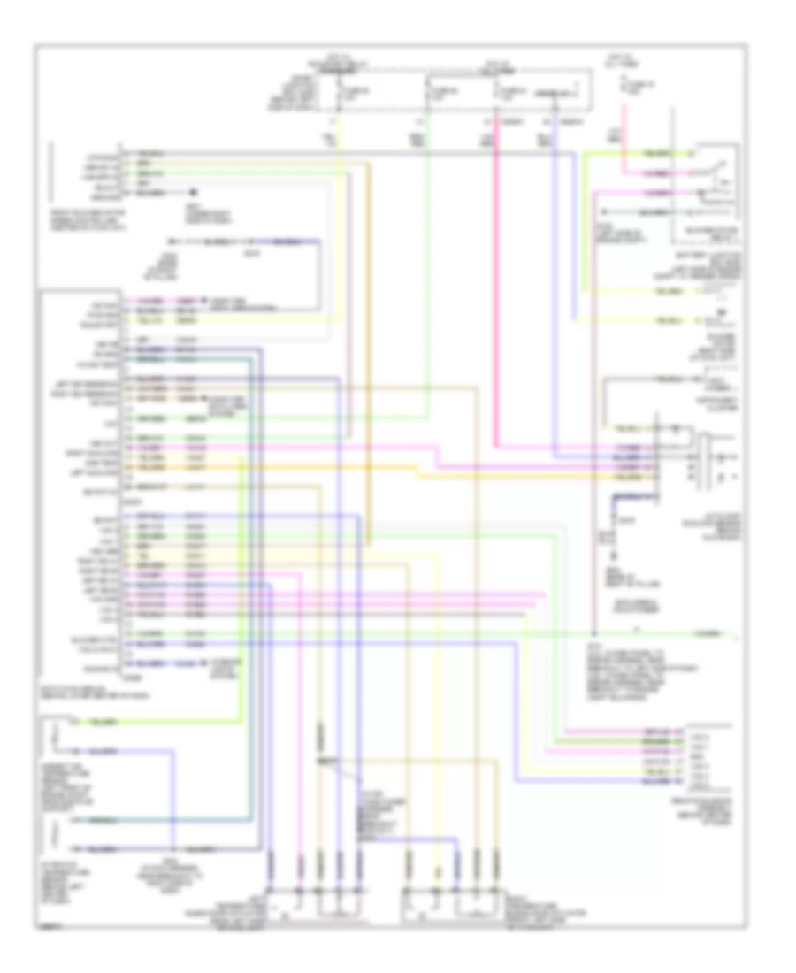 Automatic A C Wiring Diagram 1 of 2 for Ford Explorer Sport Trac 2009