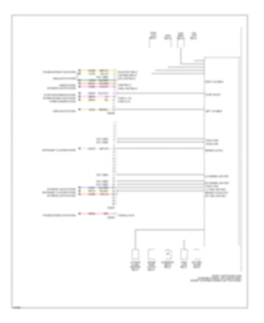 Body Control Modules Wiring Diagram (3 of 3) for Ford Econoline E150 2011