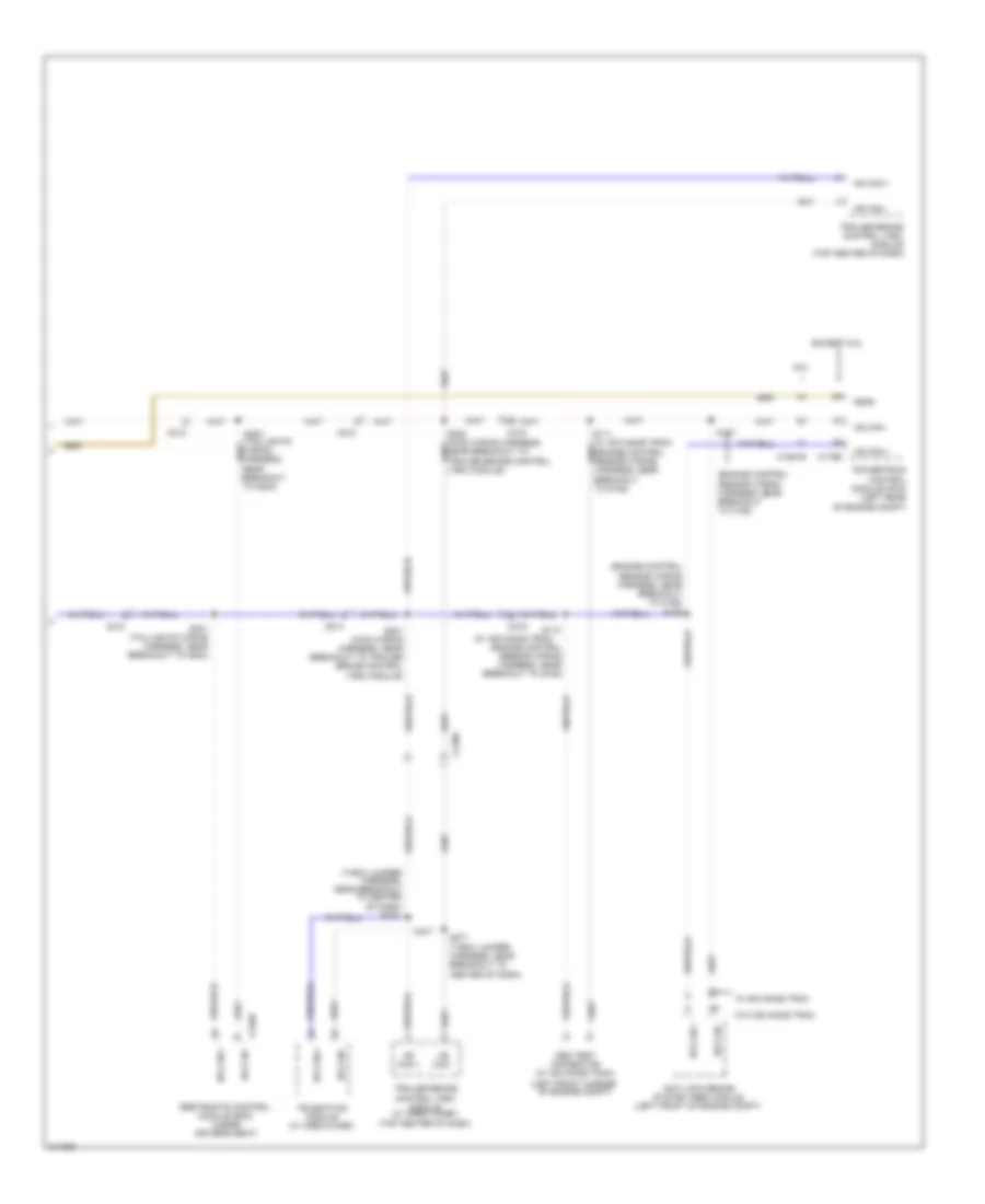Computer Data Lines Wiring Diagram, without Stripped Chassis with Navigation (2 of 2) for Ford Econoline E150 2011