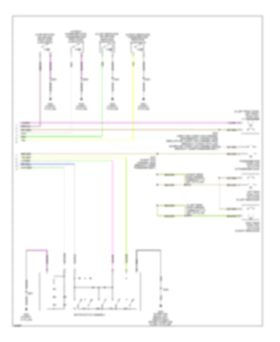 Forced Entry Wiring Diagram (2 of 2) for Ford F450 Super Duty 2009