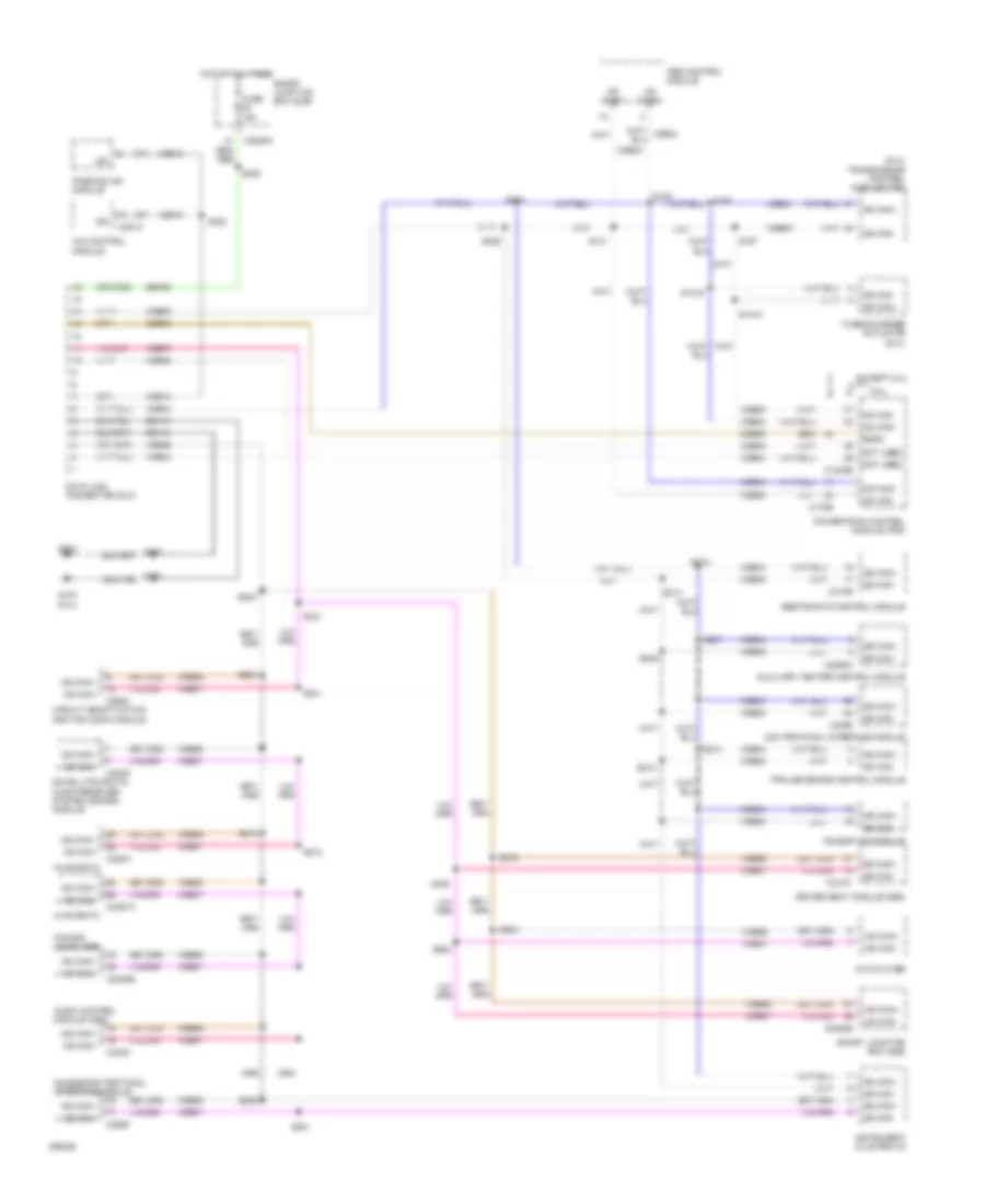 Computer Data Lines Wiring Diagram for Ford F450 Super Duty 2009