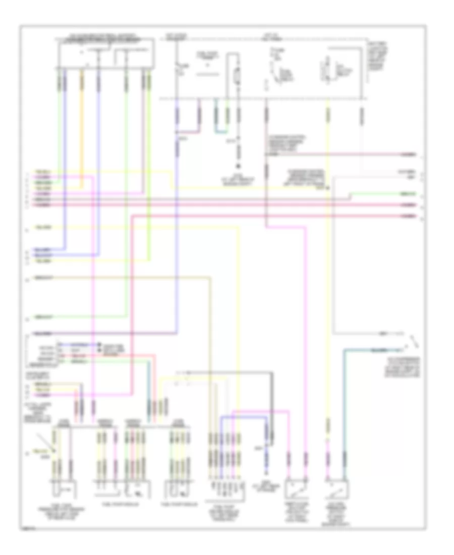 6.8L, Engine Performance Wiring Diagram (2 of 6) for Ford F450 Super Duty 2009