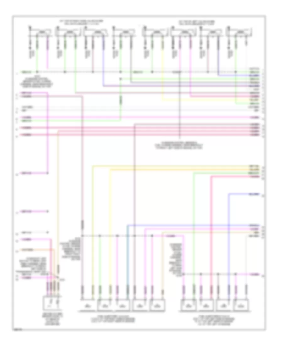 6.8L, Engine Performance Wiring Diagram (4 of 6) for Ford F450 Super Duty 2009