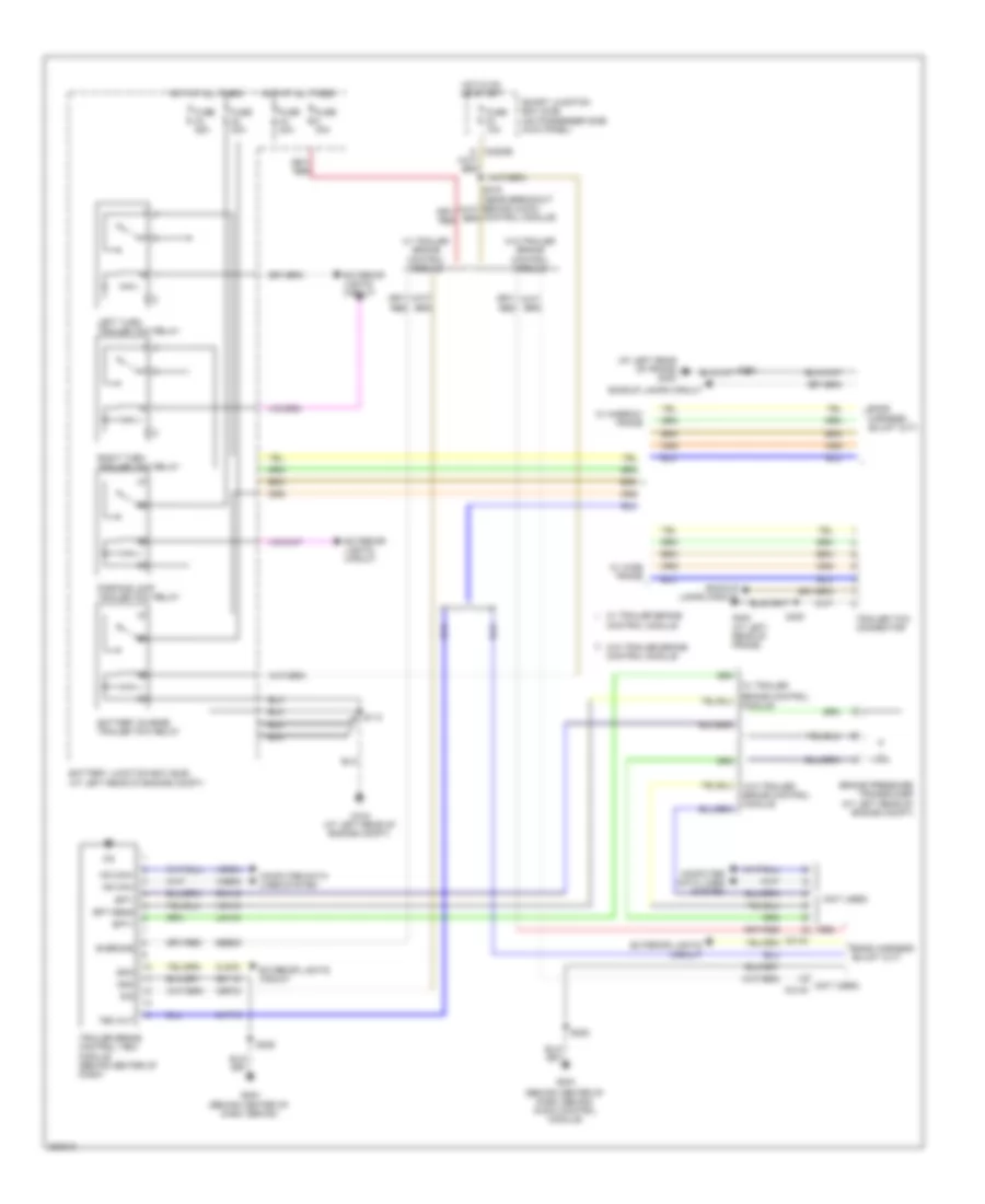 TrailerCamper Adapter Wiring Diagram for Ford F450 Super Duty 2009