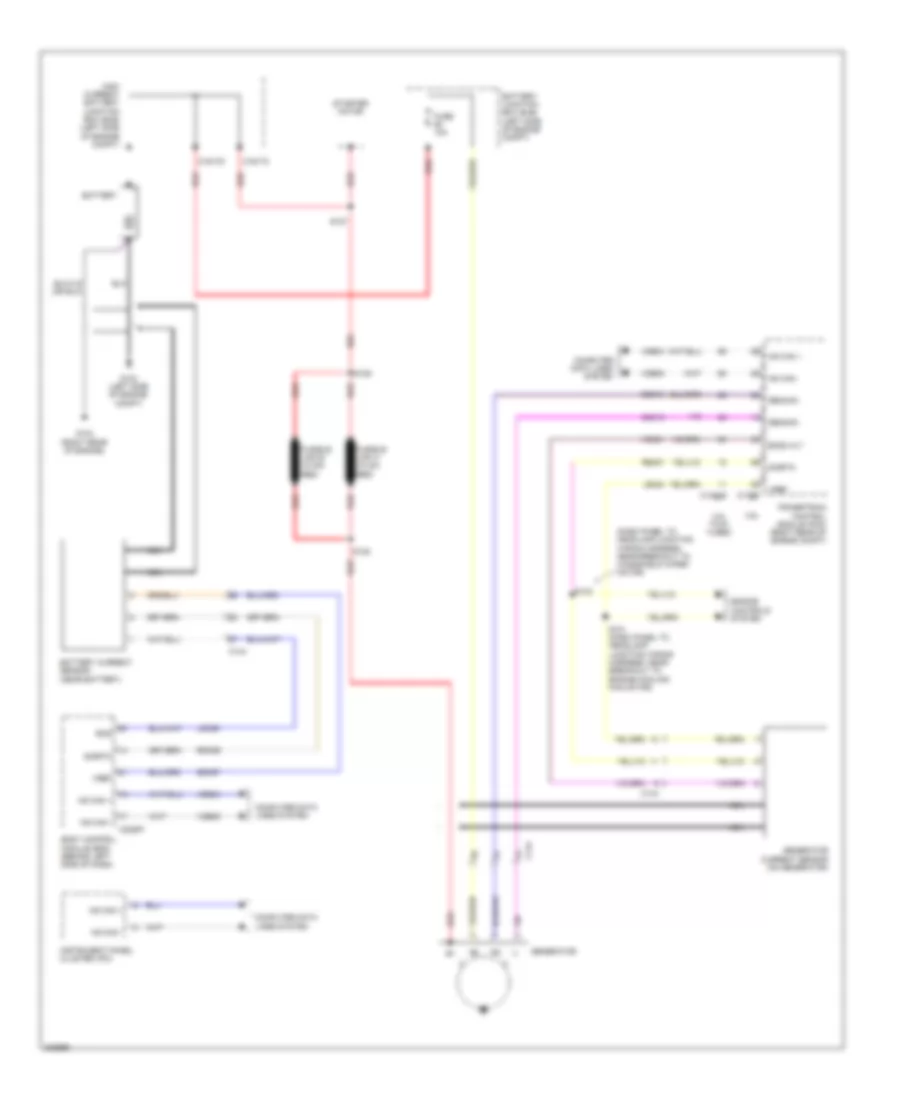 Starting Wiring Diagram for Ford Flex SE 2013