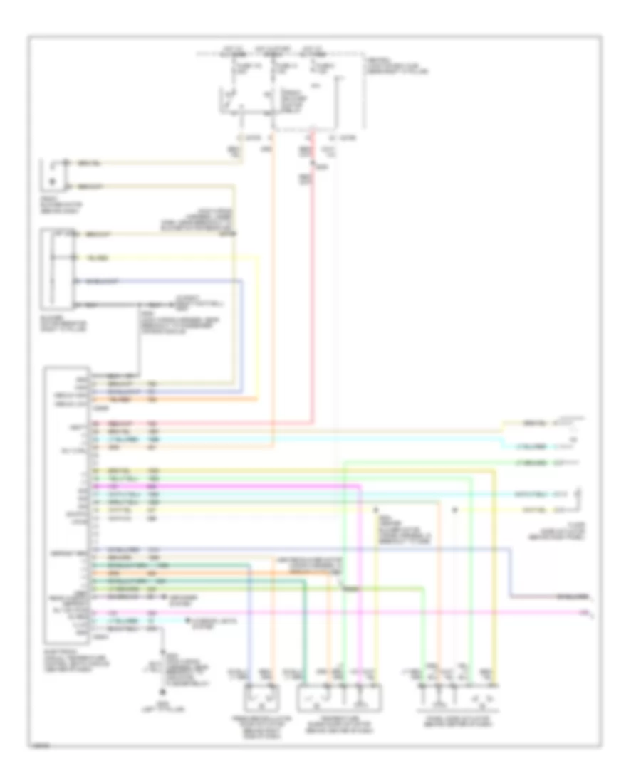 Manual A C Wiring Diagram 1 of 2 for Ford Pickup F150 2004