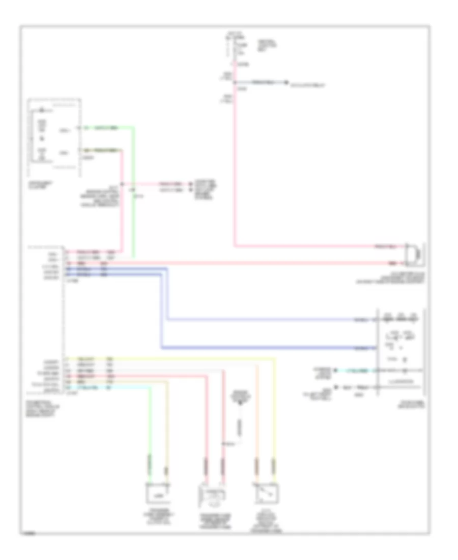4WD Wiring Diagram, Mechanical for Ford Pickup F150 2004