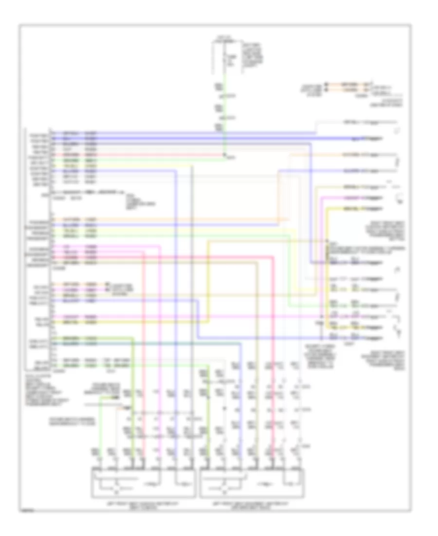 Climate Control Seats Wiring Diagram for Ford Fusion Hybrid 2012