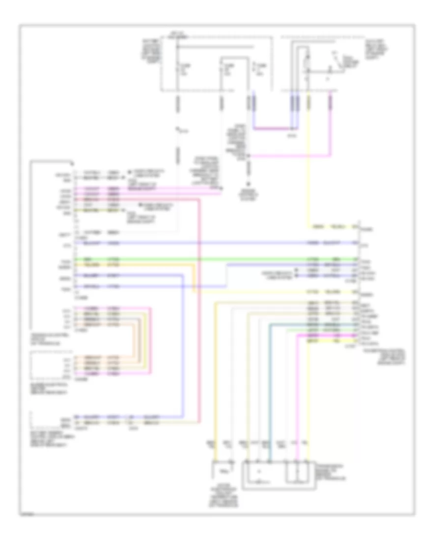 2.5L Hybrid, AT Wiring Diagram for Ford Fusion Hybrid 2012