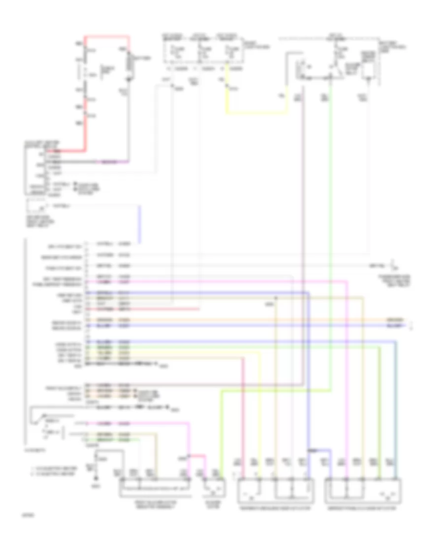 Manual A C Wiring Diagram 1 of 2 for Ford F550 Super Duty 2009