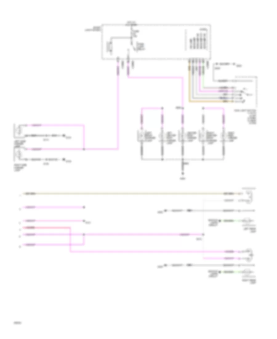 Exterior Lamps Wiring Diagram without Box 2 of 2 for Ford F550 Super Duty 2009