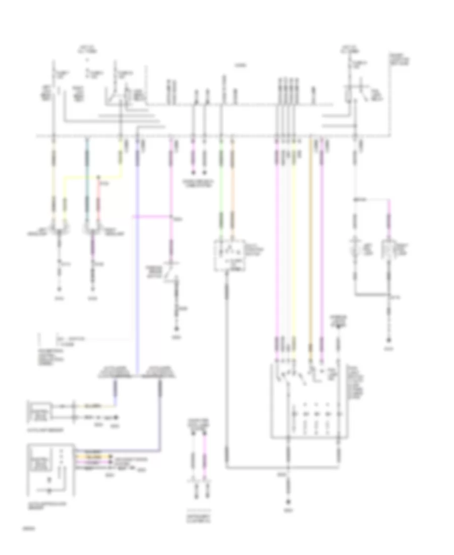 Headlights Wiring Diagram for Ford F550 Super Duty 2009