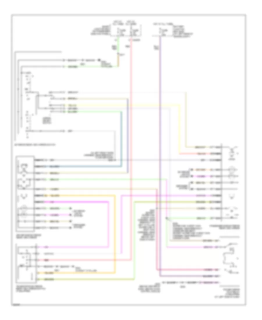 Power Mirrors Wiring Diagram for Ford F550 Super Duty 2009