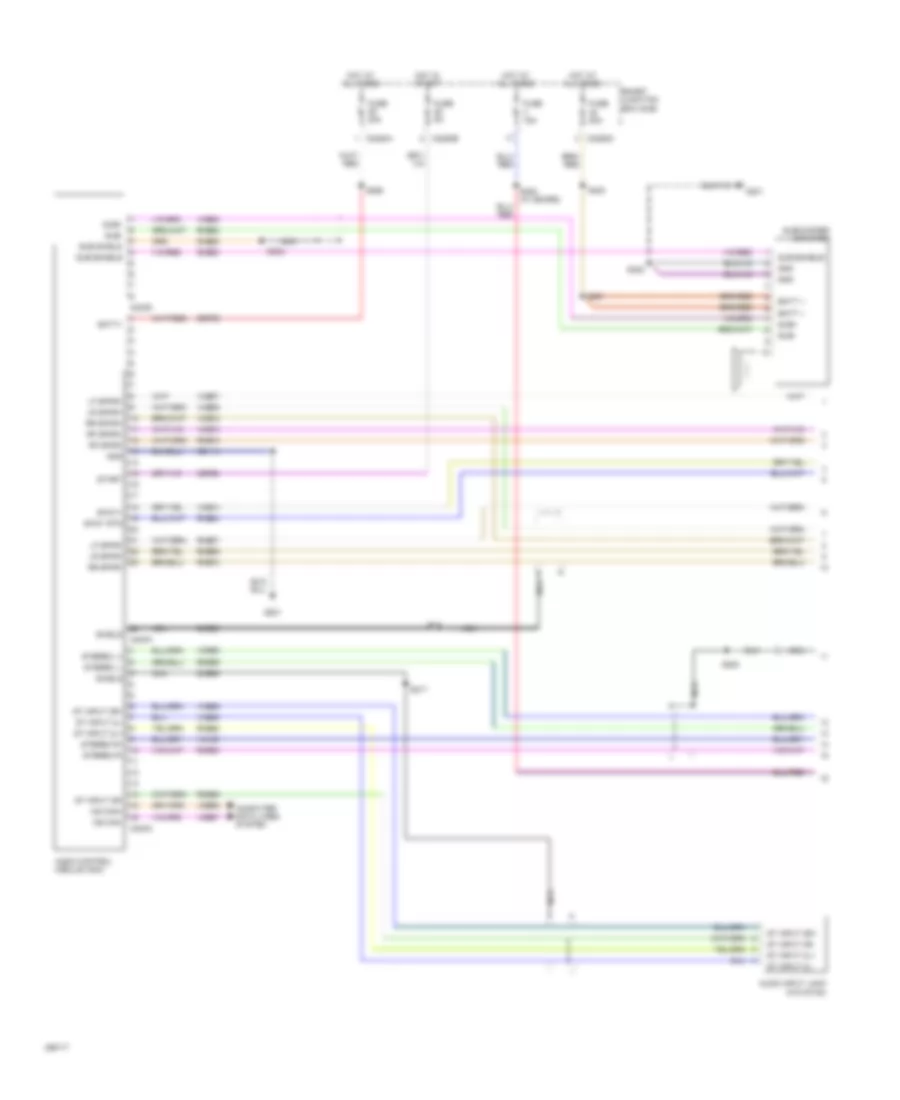 Audiophile Sound Radio Wiring Diagram 1 of 2 for Ford F550 Super Duty 2009