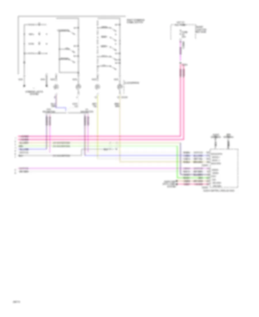 SYNC Radio Wiring Diagram 2 of 2 for Ford F550 Super Duty 2009