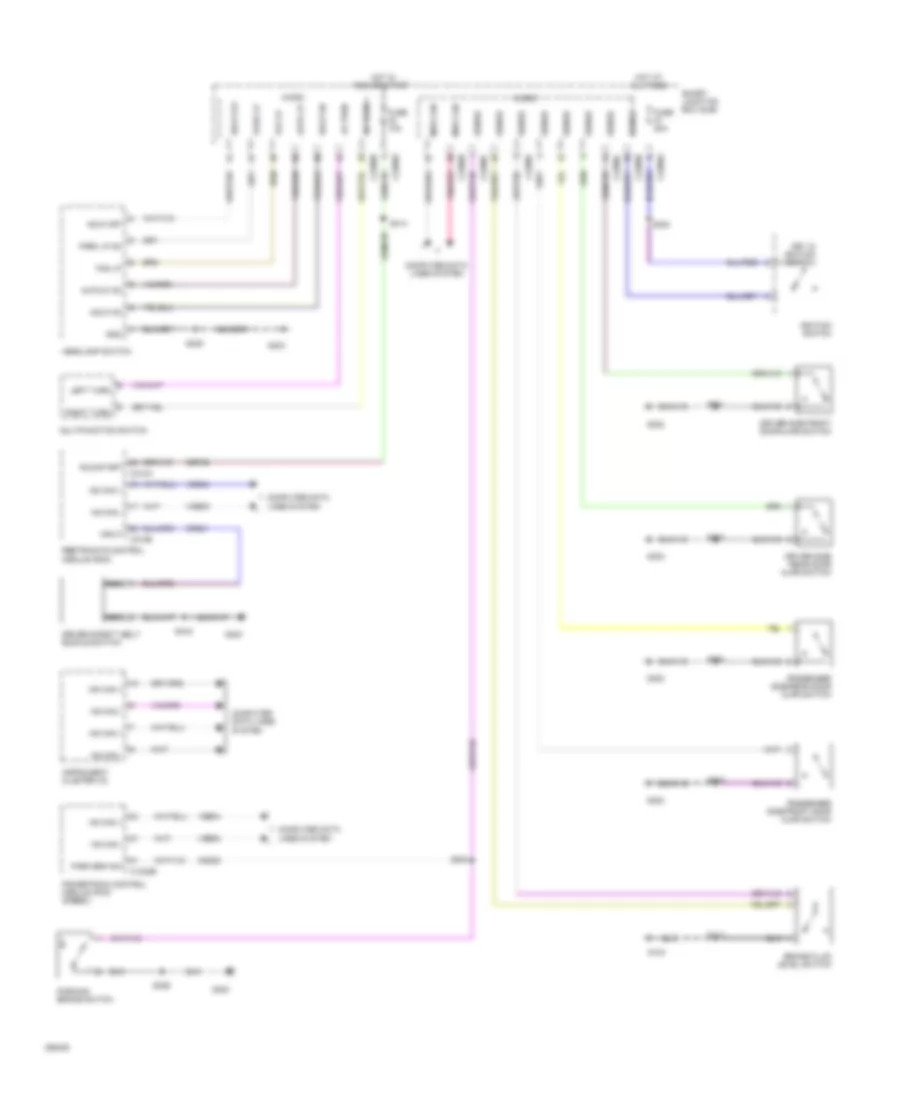 Warning Systems Wiring Diagram for Ford F550 Super Duty 2009