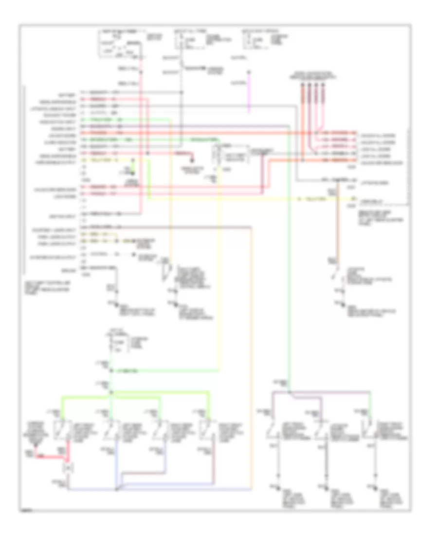 Anti theft Wiring Diagram for Ford Explorer 1994