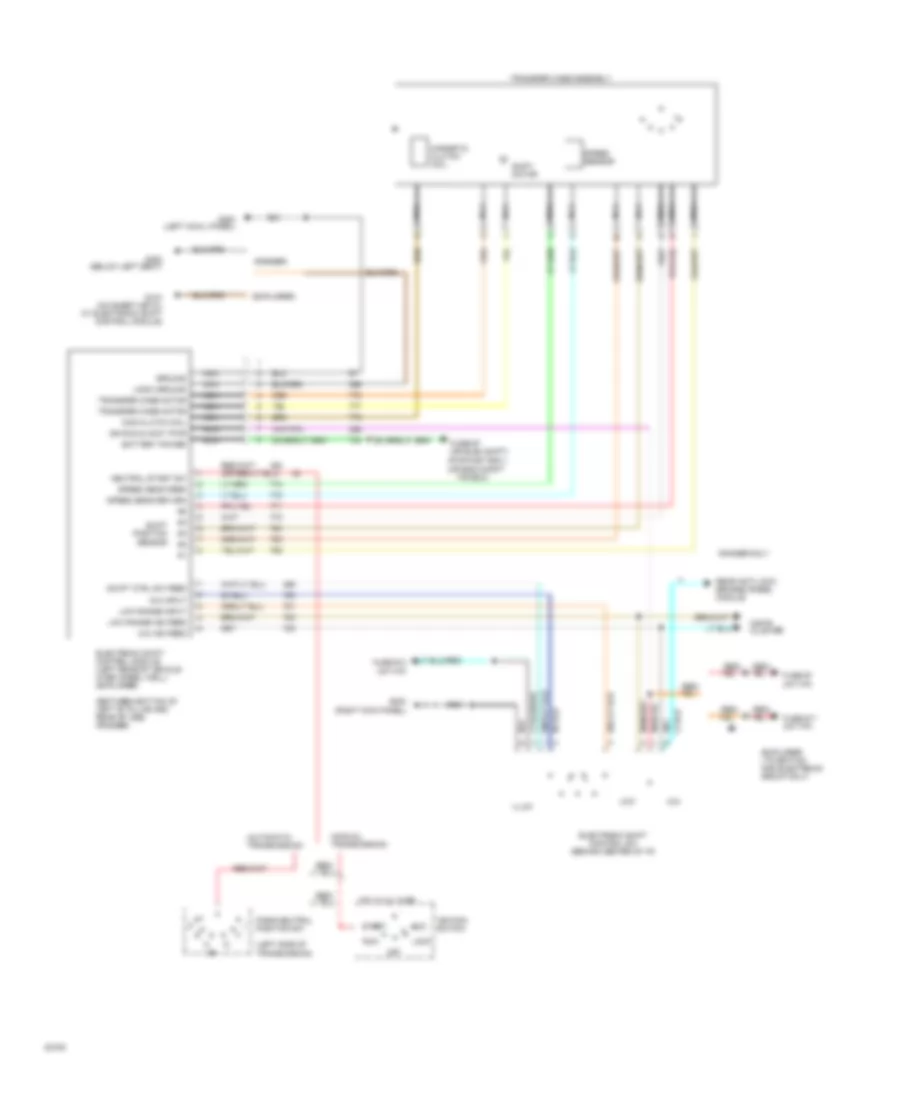 4 0L Transfer Case Wiring Diagram for Ford Explorer 1994