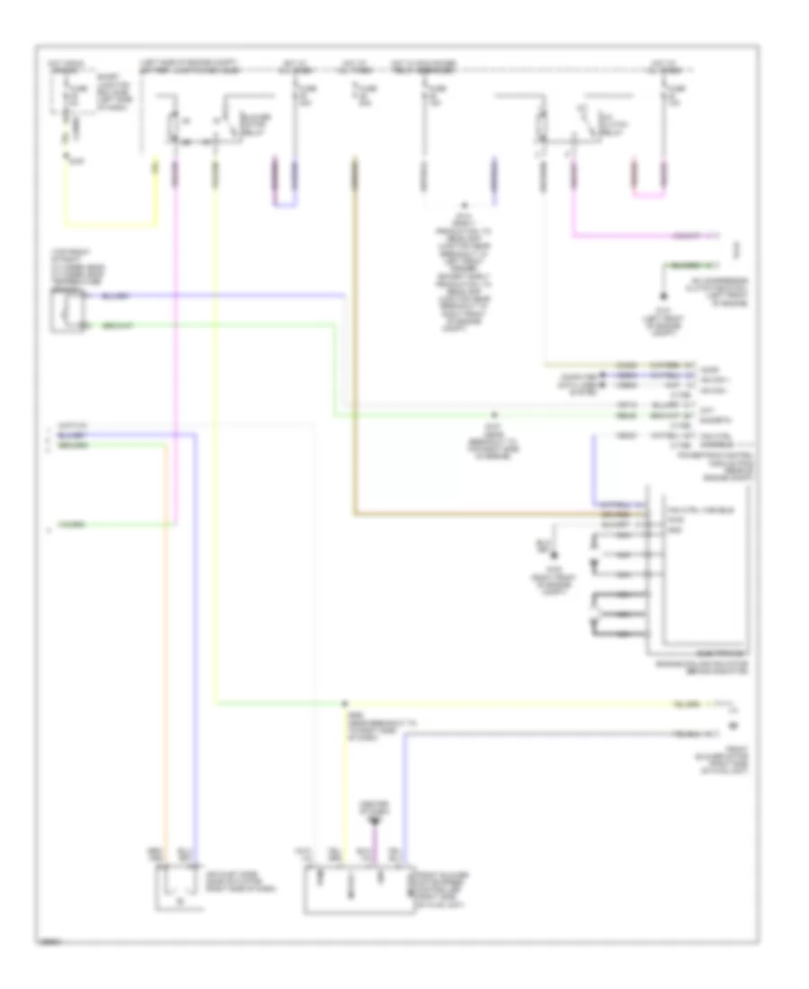 Manual AC Wiring Diagram (2 of 2) for Ford Flex Limited 2009