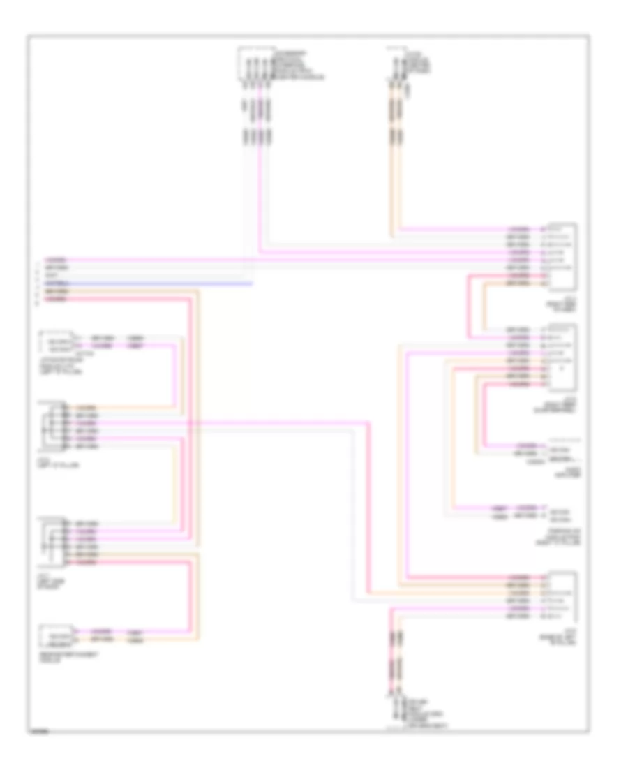 Computer Data Lines Wiring Diagram (2 of 2) for Ford Flex Limited 2009