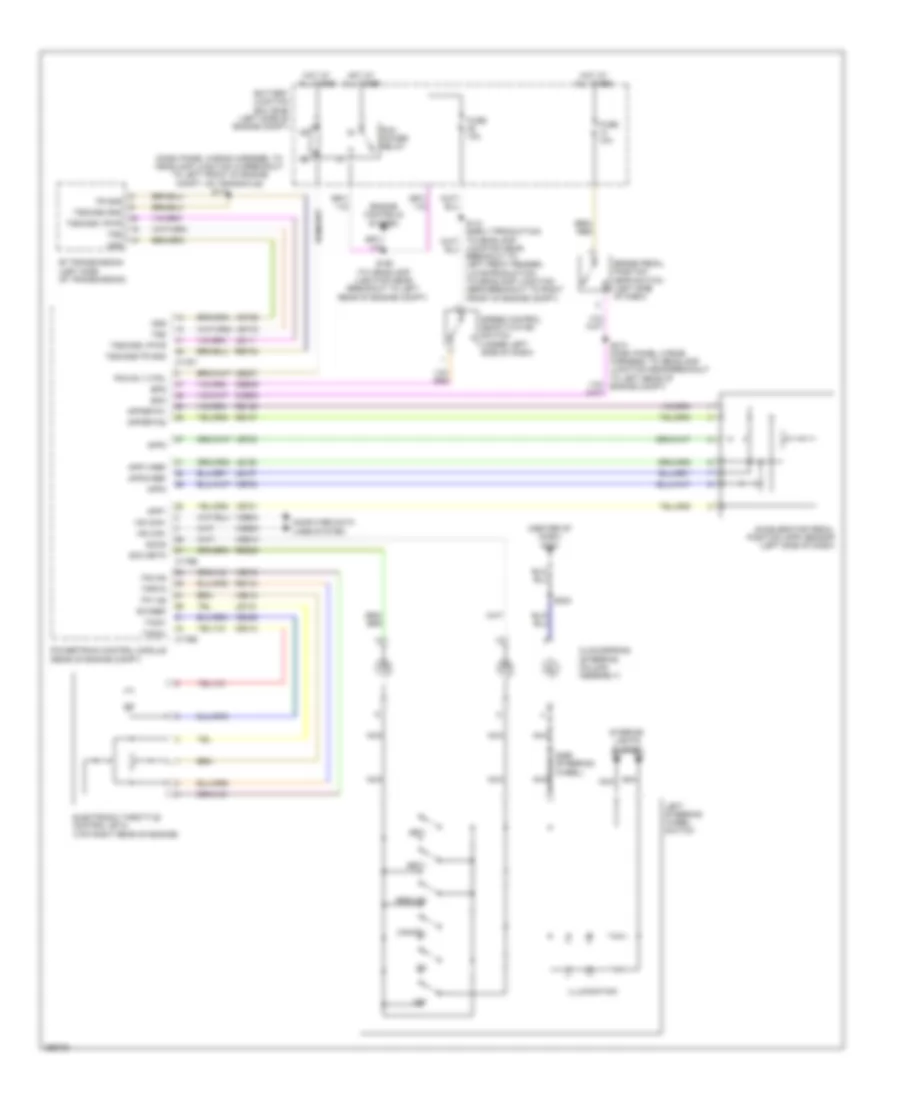 Cruise Control Wiring Diagram for Ford Flex Limited 2009