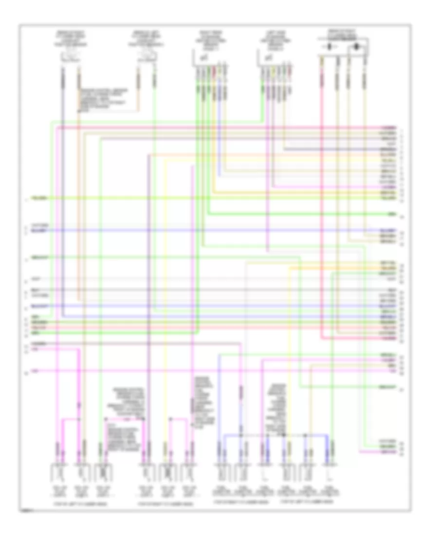 3.5L, Engine Performance Wiring Diagram (5 of 6) for Ford Flex Limited 2009