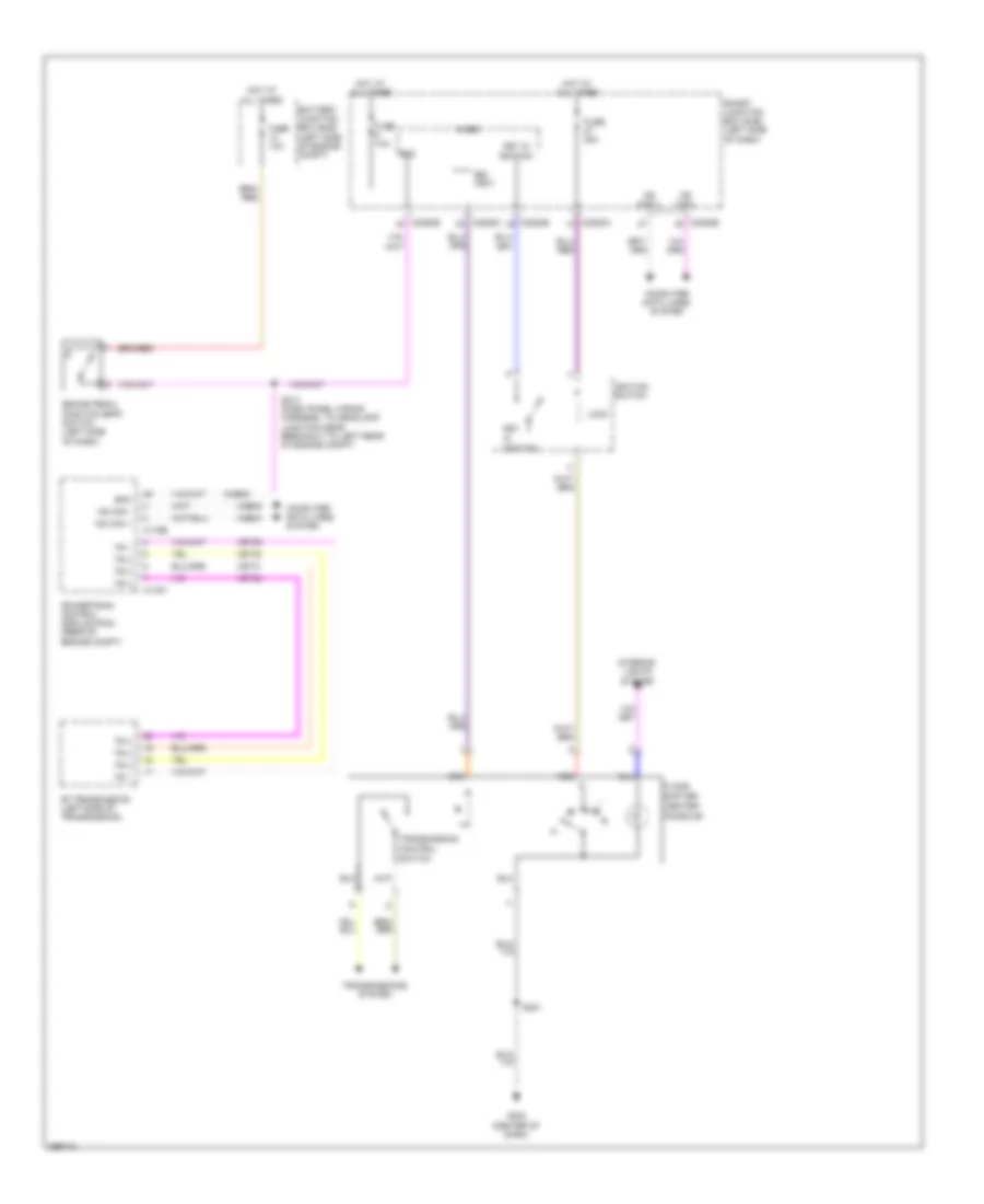 Shift Interlock Wiring Diagram for Ford Flex Limited 2009