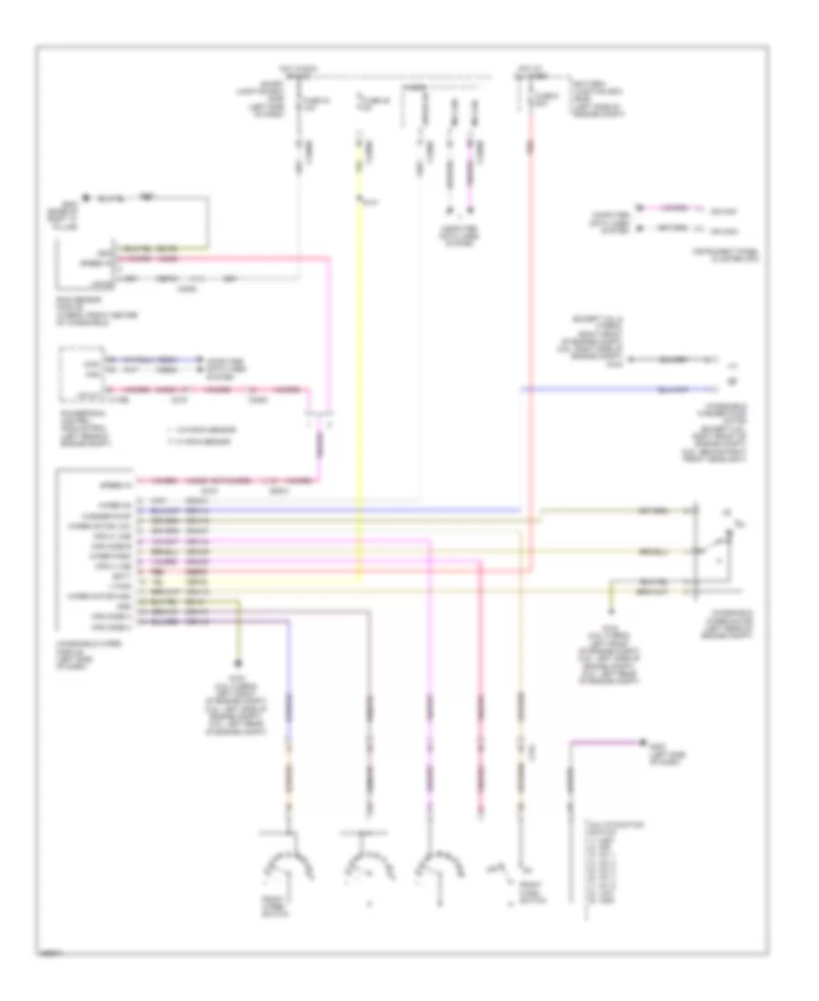 WiperWasher Wiring Diagram for Ford Fusion S 2012