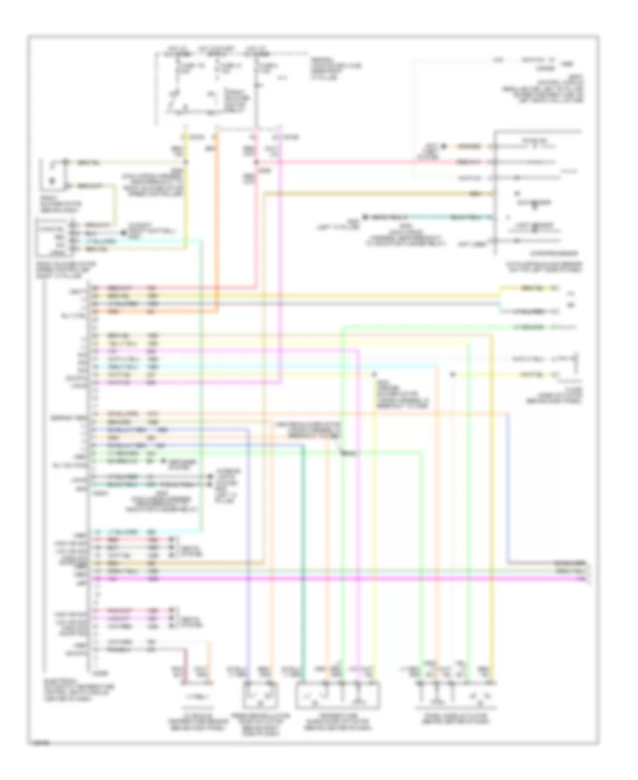 Automatic AC Wiring Diagram (1 of 2) for Ford Pickup F250 Super Duty 2004