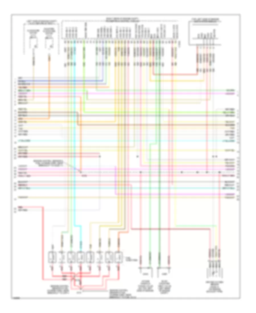 4.6L, Engine Performance Wiring Diagram (3 of 6) for Ford Pickup F250 Super Duty 2004