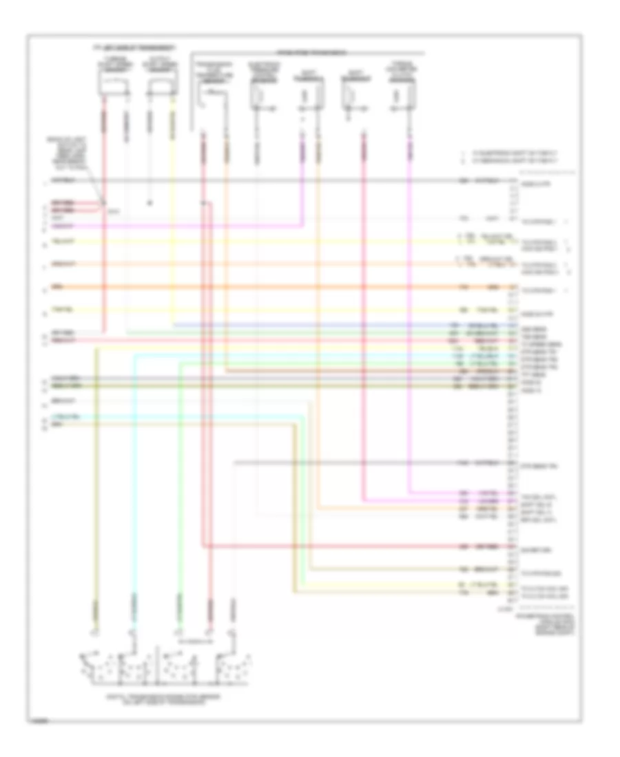 4.6L, Engine Performance Wiring Diagram (6 of 6) for Ford Pickup F250 Super Duty 2004