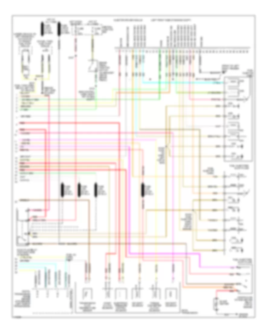 7 3L DI Turbo Diesel Engine Performance Wiring Diagram Except California 3 of 3 for Ford Cutaway E350 Super Duty 2000