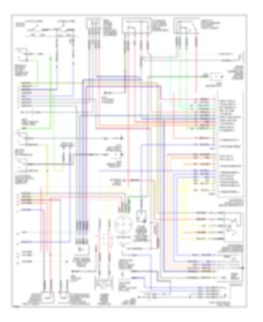 1 8L Engine Performance Wiring Diagrams 2 of 2 for Ford Escort 1996
