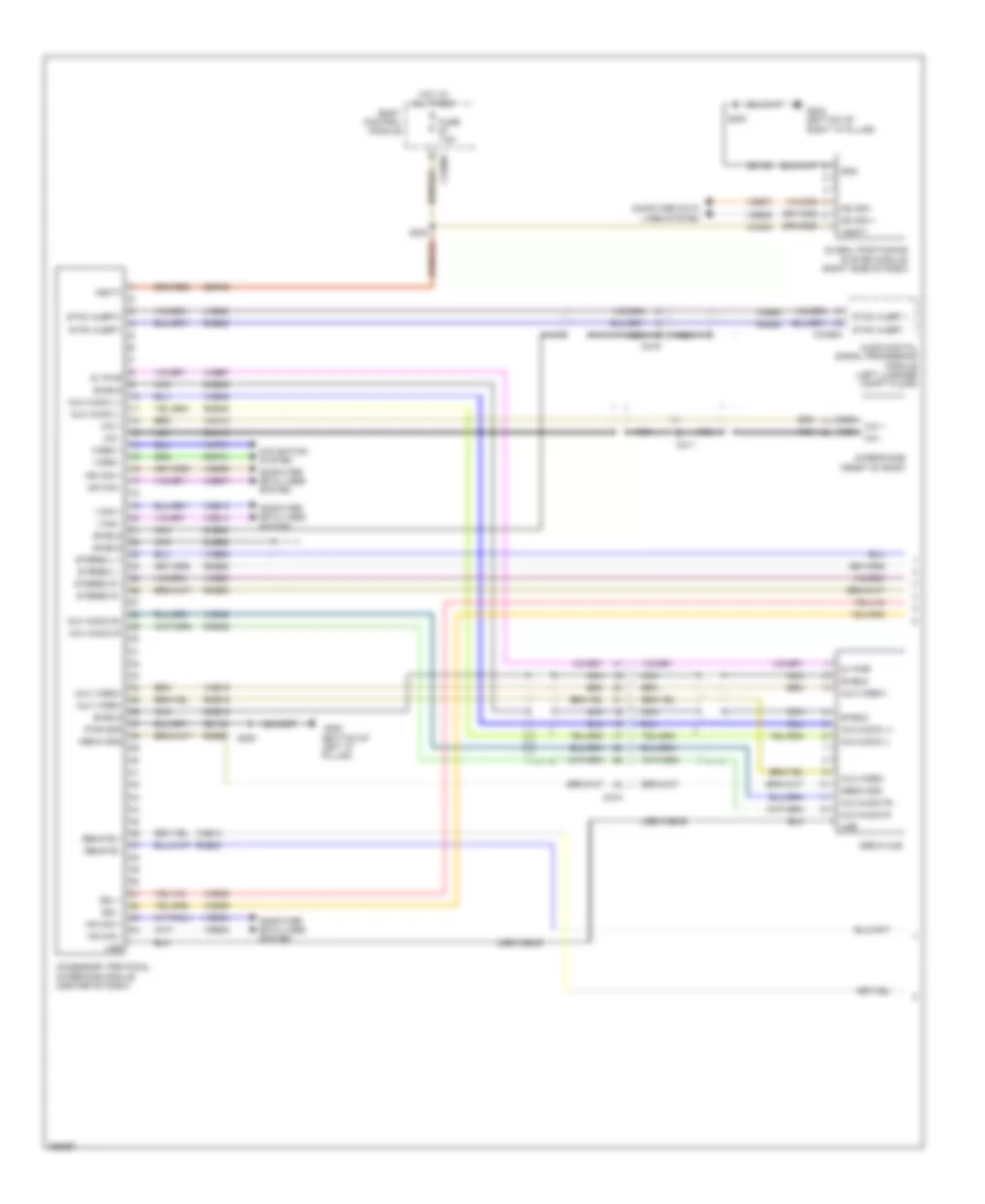 SYNC Radio Wiring Diagram Except Electric with SYNC GEN 2 1 of 2 for Ford Focus Electric 2013