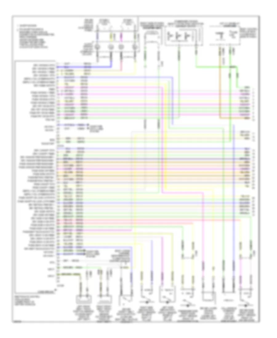 Supplemental Restraints Wiring Diagram Electric 1 of 2 for Ford Focus Electric 2013