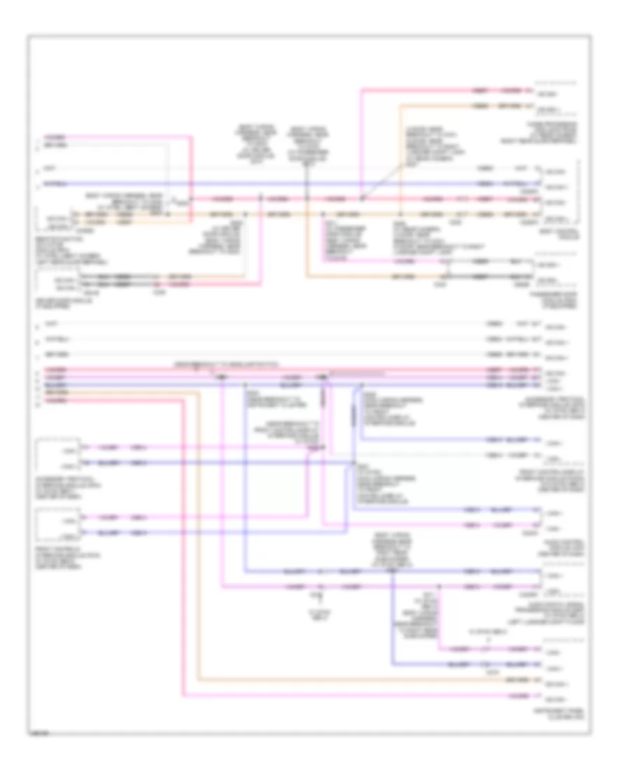 Computer Data Lines Wiring Diagram, Except Electric (2 of 2) for Ford Focus Electric 2013