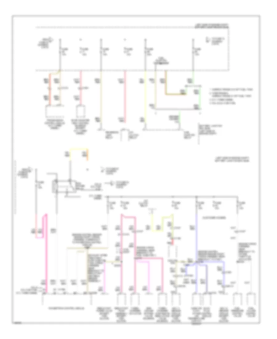 Power Distribution Wiring Diagram 3 of 9 for Ford F 550 Super Duty XL 2014