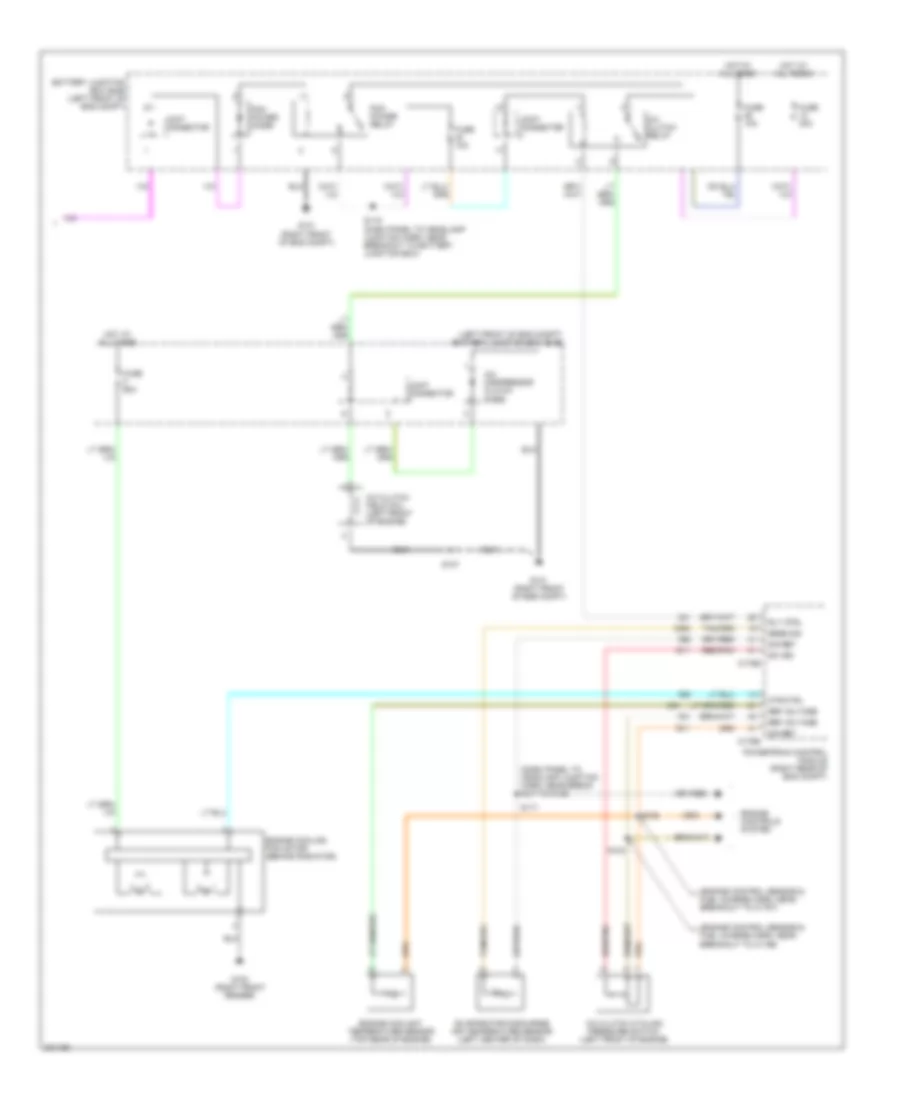 Manual A C Wiring Diagram 2 of 2 for Ford Freestyle Limited 2005