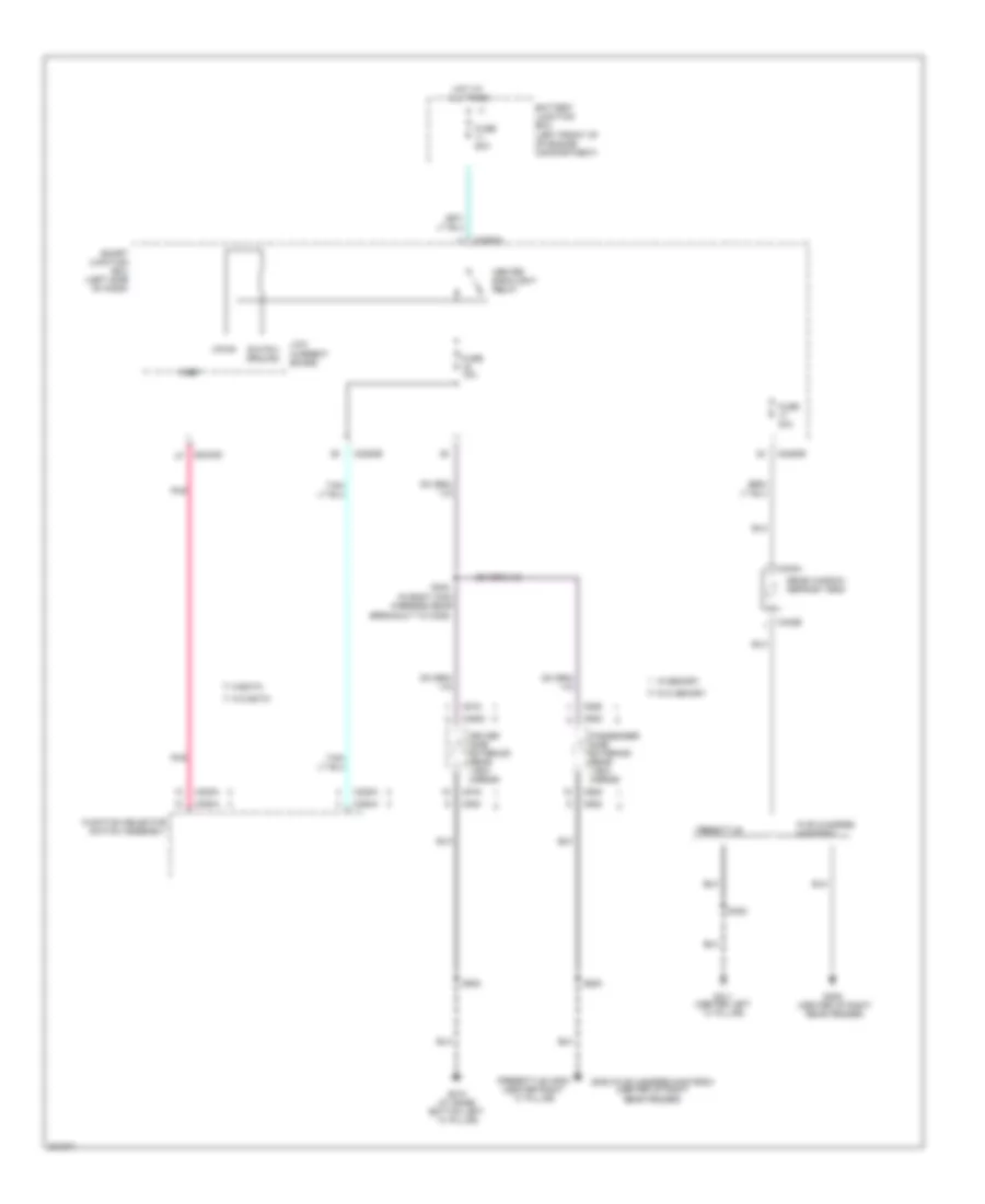 Defoggers Wiring Diagram for Ford Freestyle Limited 2005