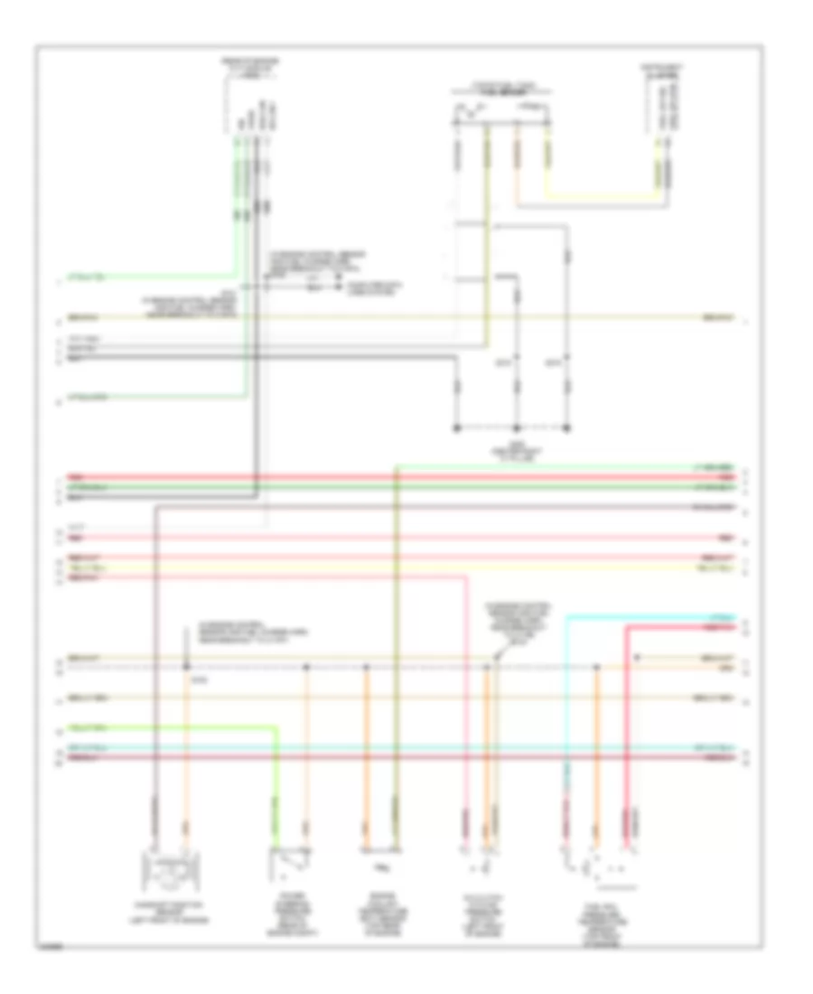3.0L, Engine Performance Wiring Diagram (4 of 6) for Ford Freestyle Limited 2005