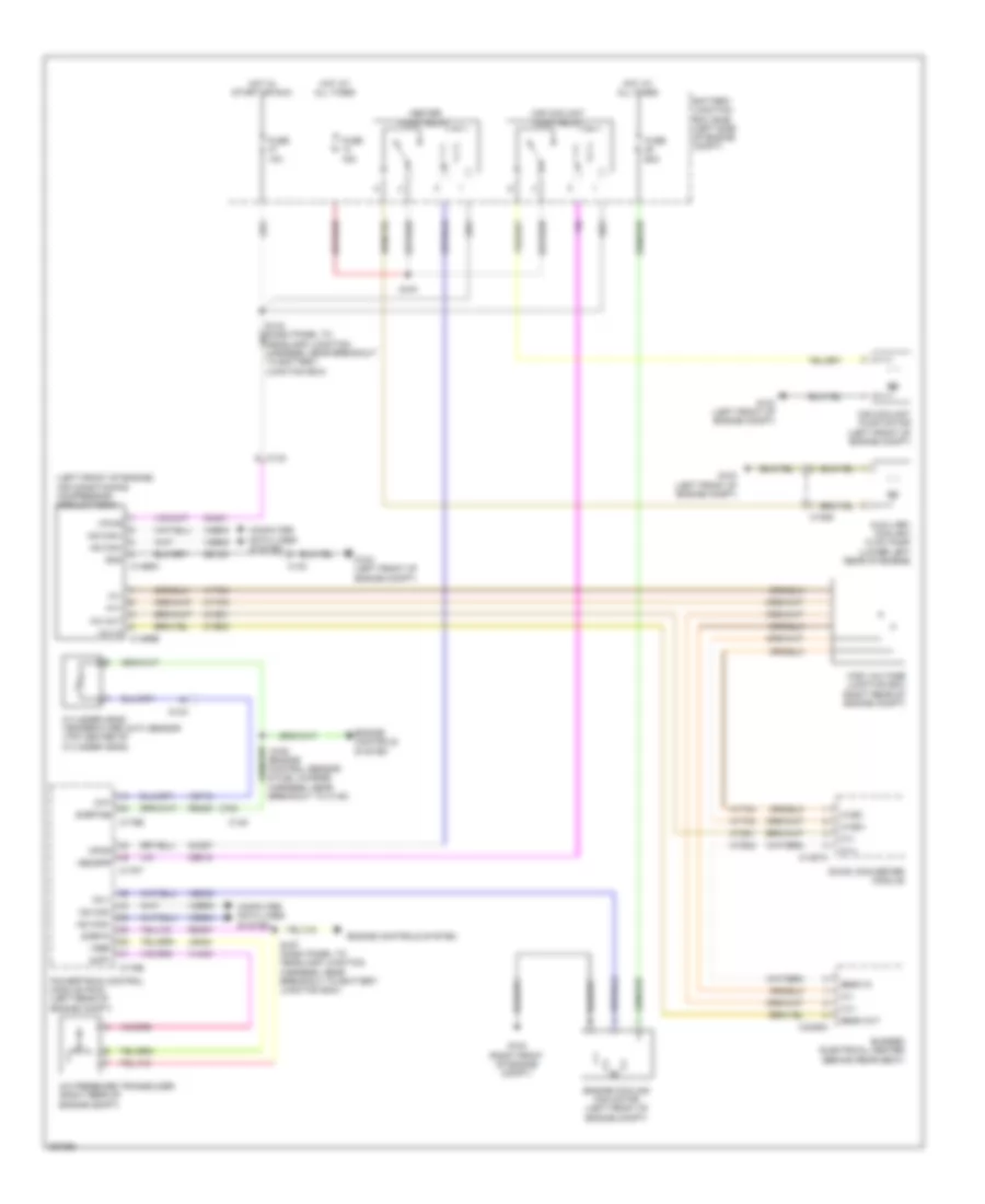 Automatic AC Wiring Diagram, Hybrid (3 of 3) for Ford Fusion SE 2012