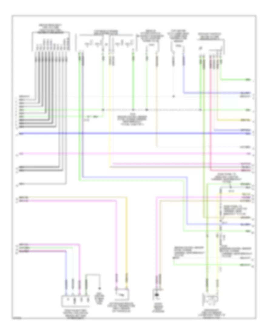 2.5L Hybrid, Engine Performance Wiring Diagram (7 of 8) for Ford Fusion SE 2012
