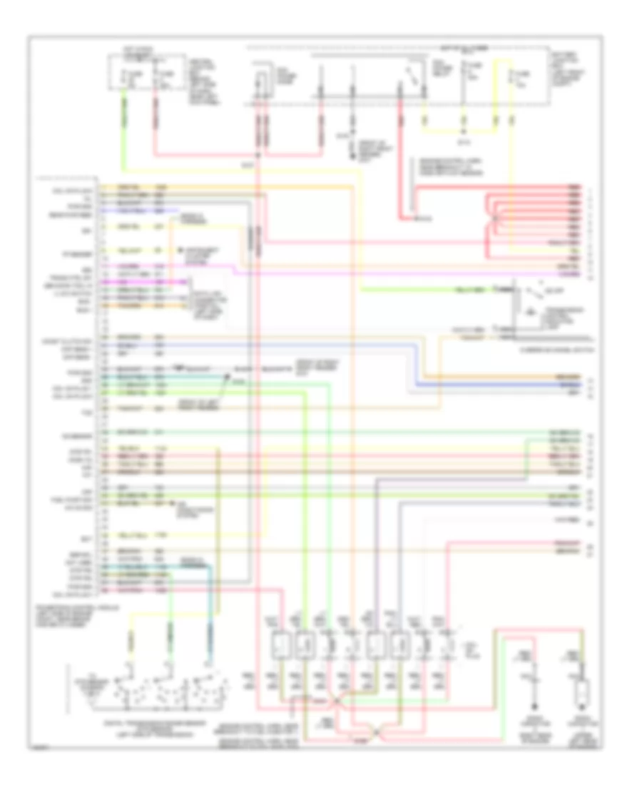 5.4L, Engine Performance Wiring Diagrams (1 of 4) for Ford Econoline E150 2002
