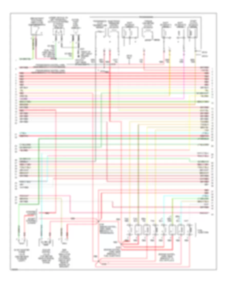 5.4L, Engine Performance Wiring Diagrams (3 of 4) for Ford Econoline E150 2002