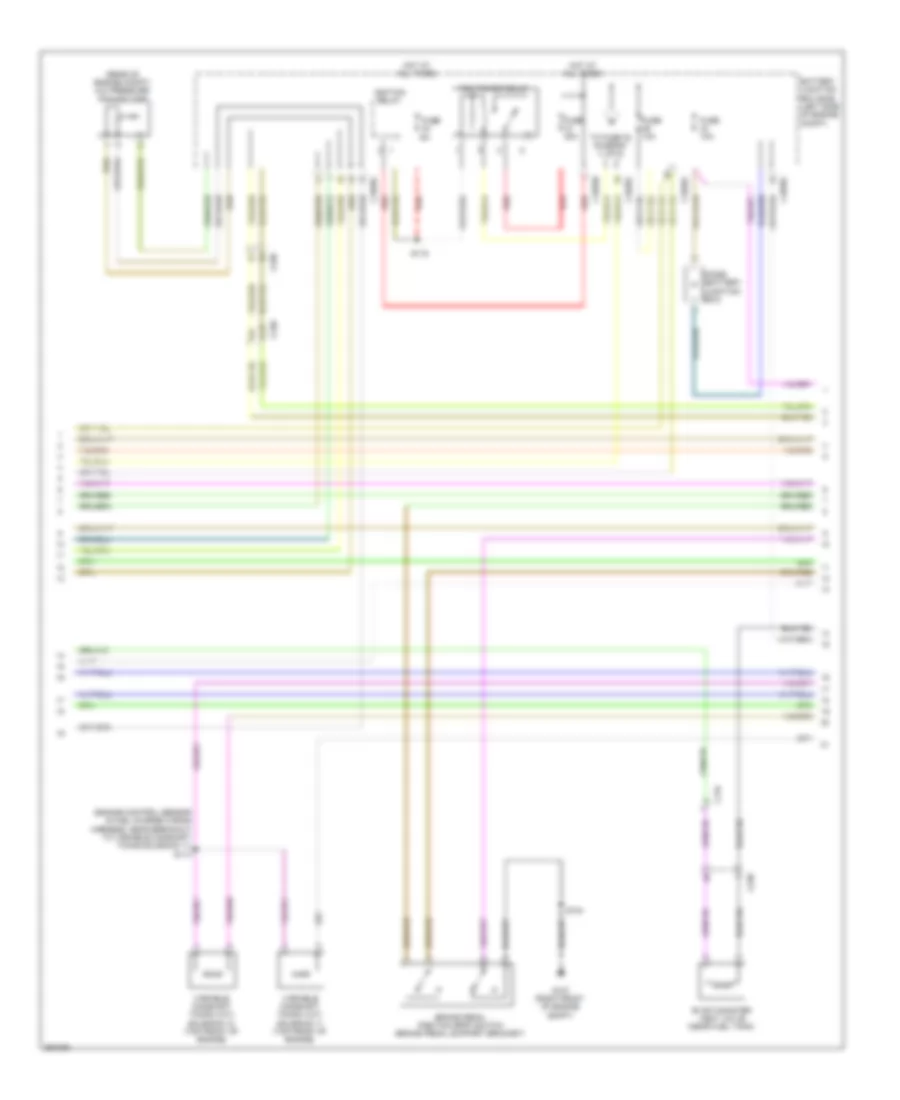 2.0L, Engine Performance Wiring Diagram (2 of 6) for Ford Focus S 2013