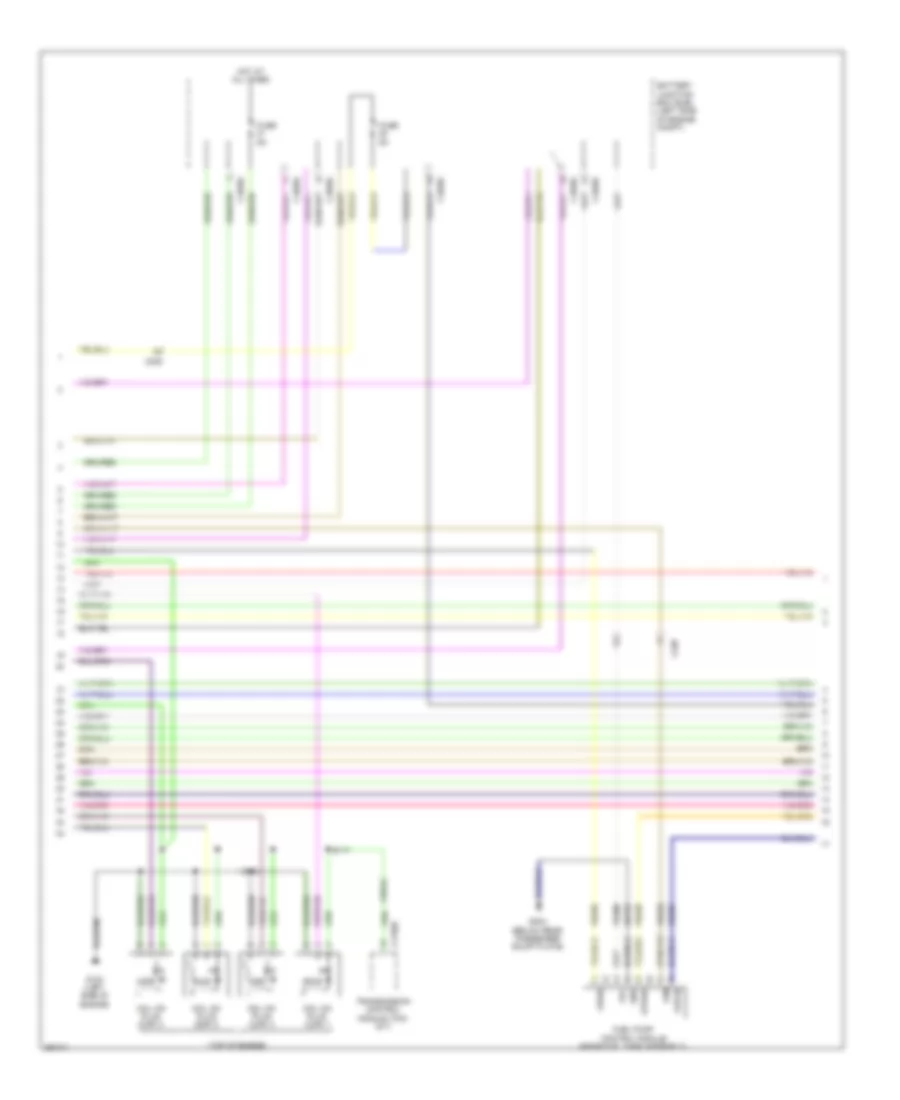 2.0L, Engine Performance Wiring Diagram (4 of 6) for Ford Focus S 2013
